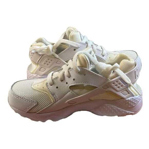NIB NIKE Youth Huarache Run (PS) White Running Athletic Tennis Shoe - Size 2Y - Picture 2 of 14